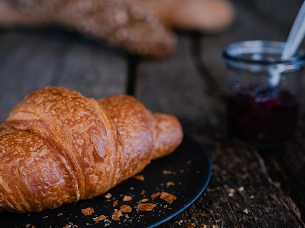 Croissant en stokbrood