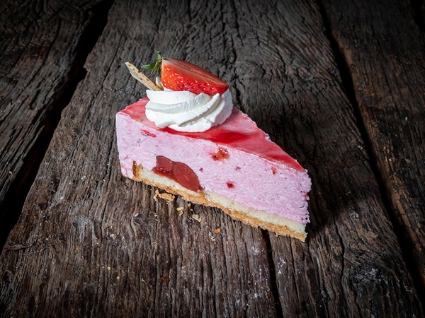 Bavaroisepunten aardbei