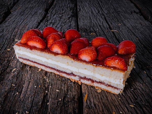 Aardbeien stam