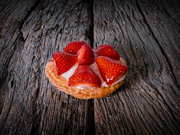 Aardbeien schelpje