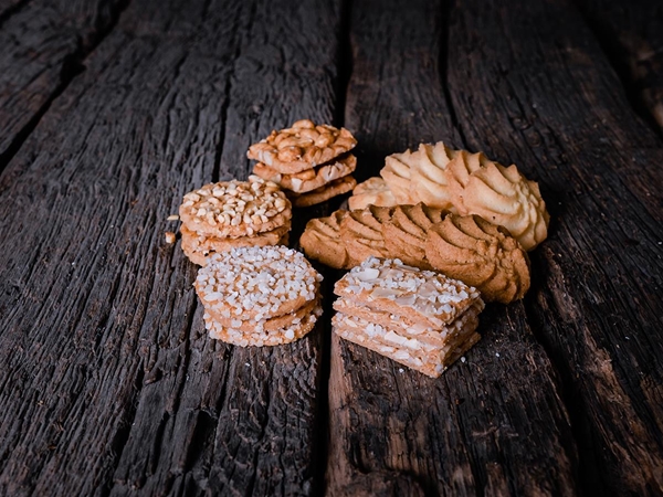 Gesorteerde roomboter koekjes