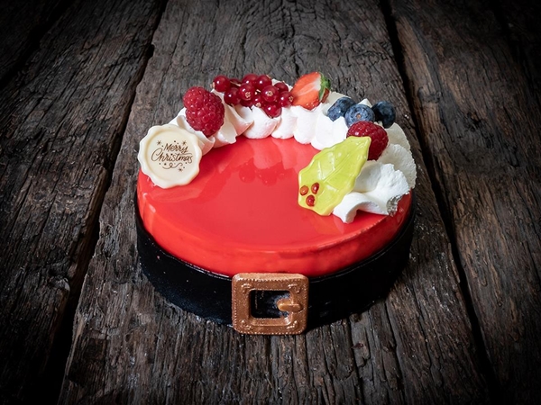 Bavaroise taartje kerst